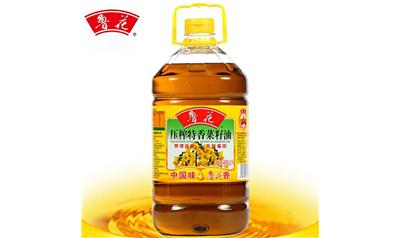 新北区鲁花压榨特香菜籽油